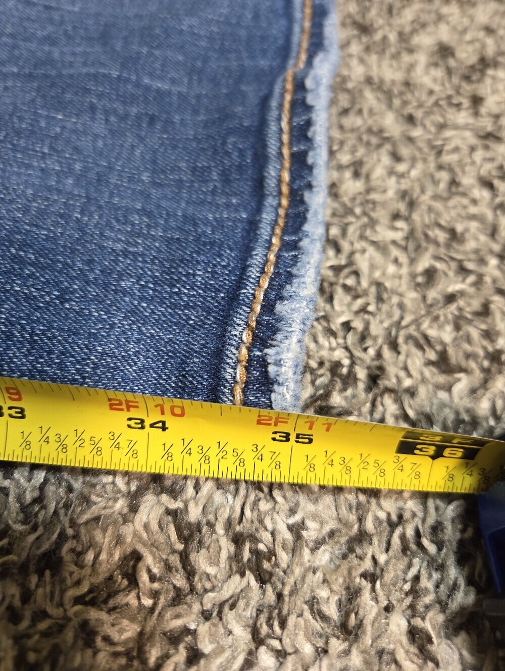Silver Jeans Co Gordie EMC Selvedge Denim Jeans Size 36x36 - Picture 14 of 14